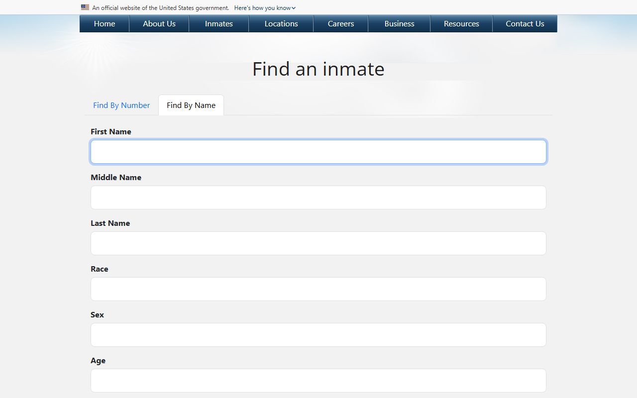 Pointe Coupee Parish inmate population federal BOP locator fallback